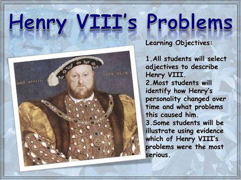 henryk viii tudor|problems henry viii faced.